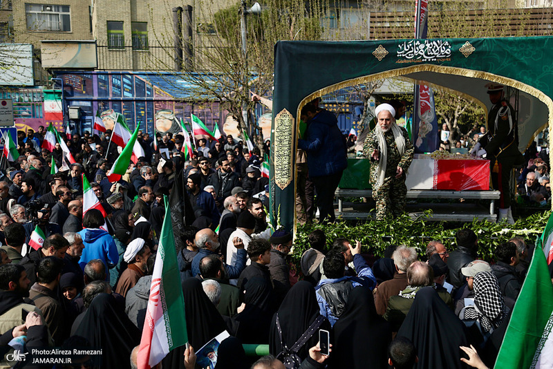 تشییع پیکرهای مطهر فرماندهان عالی‌رتبه نیروهای مسلح و جمعی از شهدای مردمی-2