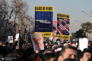 حضور میلیون ها تهرانی در تشییع پیکر مطهر سردار قاسم سلیمانی - 5