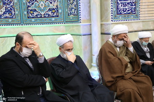 مراسم بزرگداشت همسر مرحوم آیت الله العظمی فاضل لنکرانی (ره)