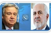 سومین گفت و گوی ظریف با دبیرکل سازمان ملل در دو هفته اخیر
