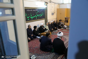 مراسم عزاداری شهادت امام رضا(ع) در بیوت مراجع عظام تقلید