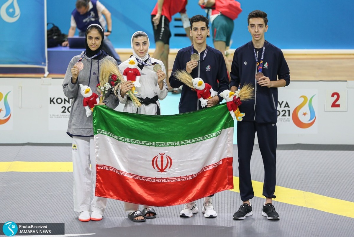 دو طلا برای تکواندوی ایران در بازی های کشورهای اسلامی
