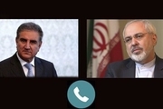 وزیر خارجه پاکستان، ظریف را در جریان مواضع اسلام‌آباد علیه تحریم‌های ایران قرار داد
