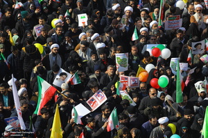 راهپیمایی باشکوه 22 بهمن در قم