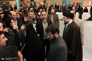 حضور سید حسن خمینی در انتخابات