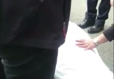 وداع با پیکر مرحوم عارف لرستانی بازیگر سریال‌های طنز 