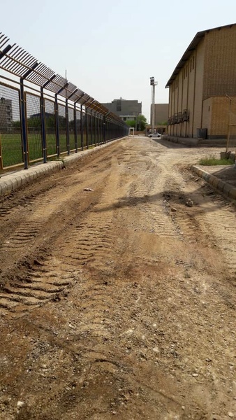 آغاز پروژه ۲ هزار متری آسفالت مجموعه ورزشی تختی بندر امام خمینی
