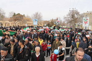 راهپیمایی باشکوه 22 بهمن در خمین