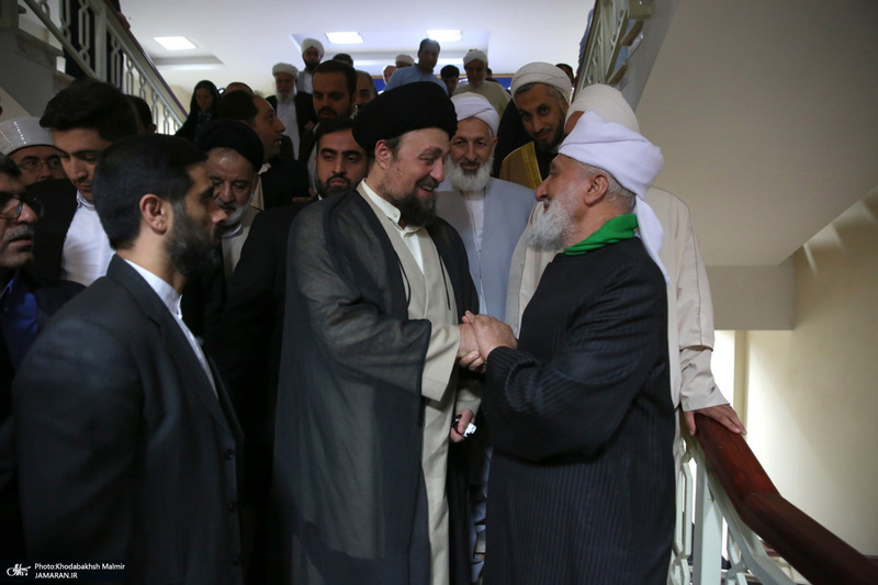 دیدار مهمانان خارجی سی و هفتمین کنفرانس وحدت اسلامی با سیدحسن خمینی