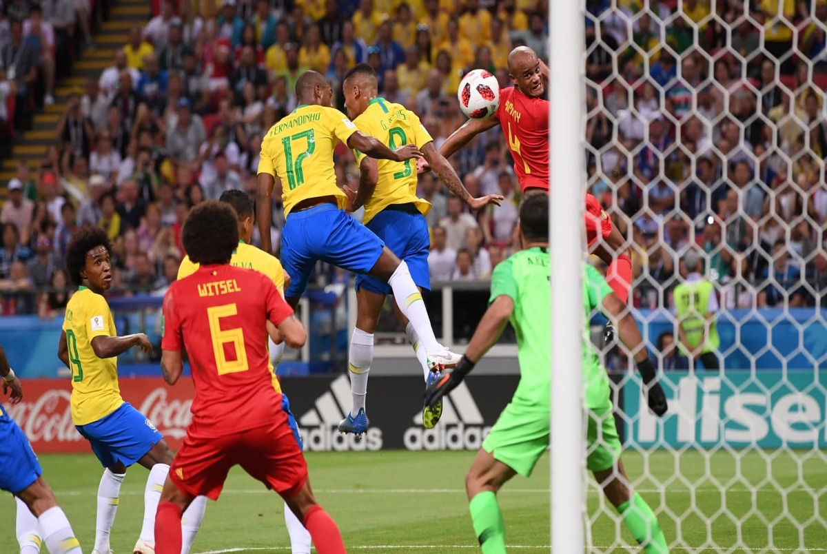 حاشیه و تصاویر بازی برزیل و بلژیک در یک چهارم نهایی