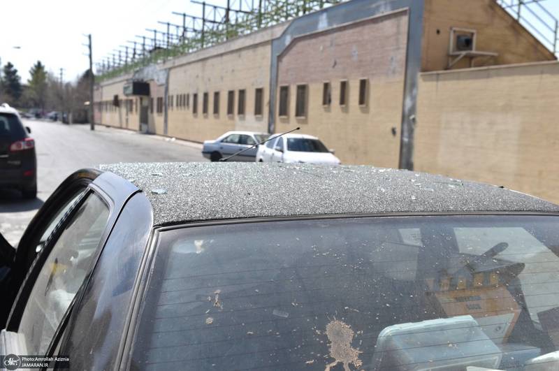 حمله آمریکایی_صهیونی به ورزشگاه شهیدان نصیری منطقه ۱۸ تهران