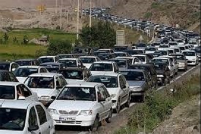 ترافیک سنگین در راه های استان البرز