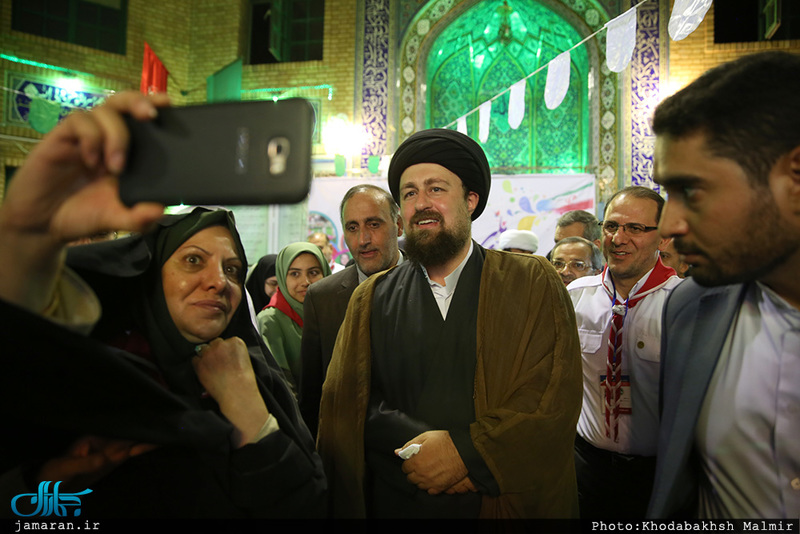 حضور سید حسن خمینی در جشنواره مهارت های تشکیلاتی دانش آموزان 
