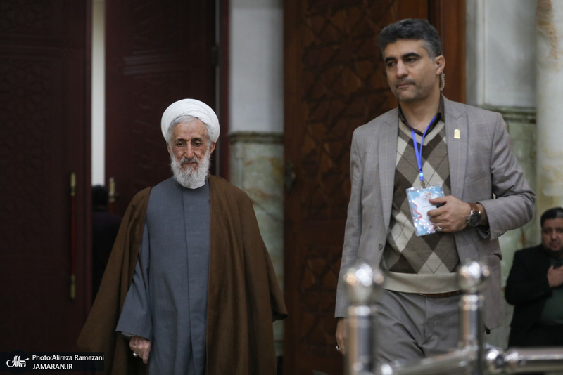 مراسم نماز جمعه در حرم امام خمینی (ره) - کاظم صدیقی