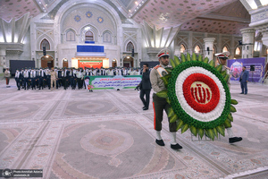 تجدید میثاق دانشجویان و فرماندهان دانشگاه افسری و تربیت پلیس امام حسن مجتبی‎‎ (ع) با آرمان حضرت امام خمینی (س)