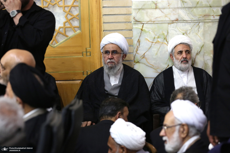 مراسم چهلم شهیدان لاریجانی در حرم مطهر حضرت معصومه (س) -2