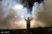 شعله ور شدن مجدد آتش اعتراضات ضدنژادپرستی در آمریکا+ تصاویر