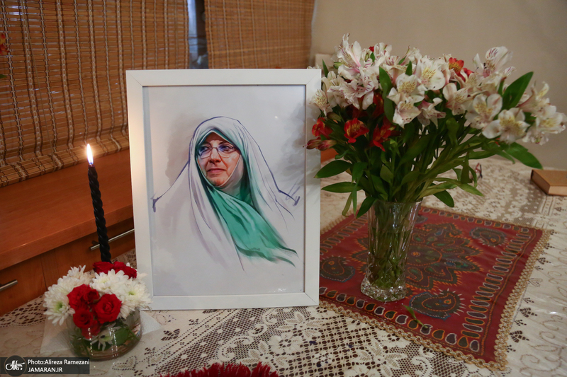 مراسم تشییع مرحومه دکتر زهرا شجاعی