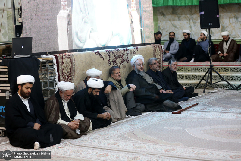 مراسم شب عاشورا در حرم مطهر امام خمینی (س)