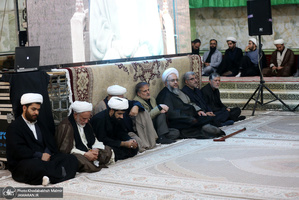 مراسم شب عاشورا در حرم مطهر امام خمینی (س)