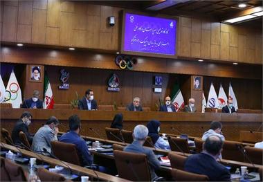 نشست سرپرستان و کادرفنی اعزامی به بازیهای المپیک 2020
