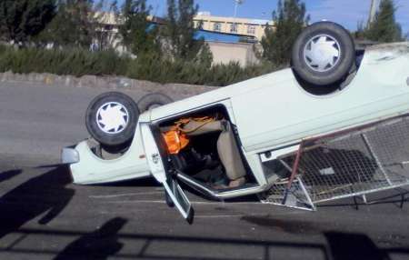 سوانح جاده ای در آذربایجان شرقی  2 فوتی و 10 مصدوم به جا گذاشت