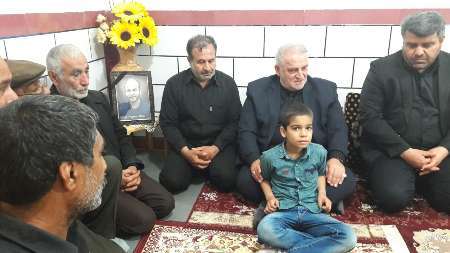 استاندار گلستان از خانواده سه جانباخته حادثه معدن آزادشهر سرکشی کرد