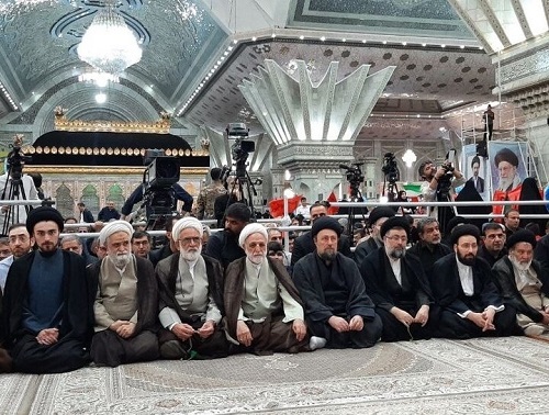 Ceremony held to mark 37th passing anniversary of Imam Khomeini, devotees converge at holy shrine