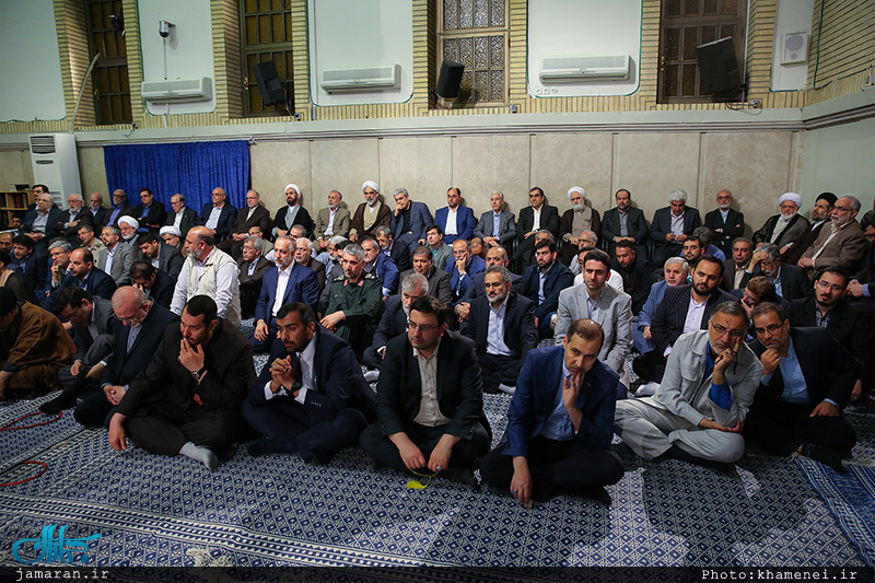 دیدار جمعی از استادان، نخبگان و پژوهشگران دانشگاه‌ها با رهبر معظم انقلاب