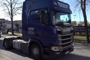 اعتراض راننده های کامیون در آلمان + فیلم