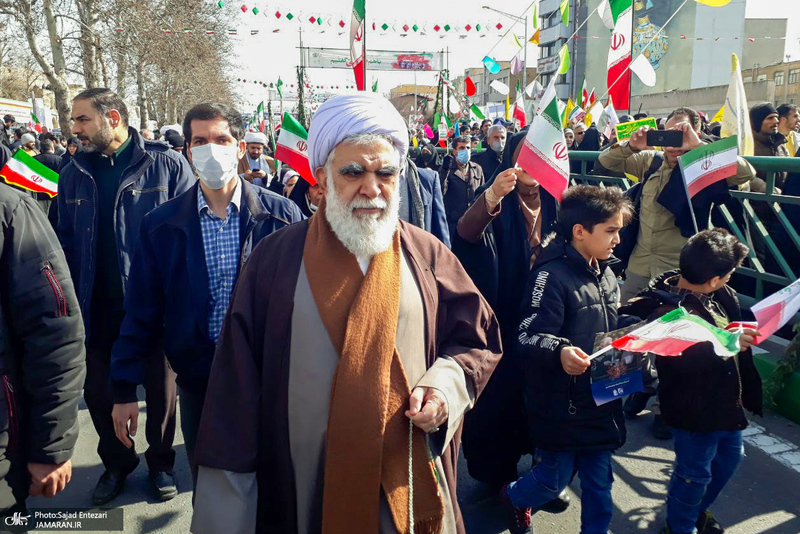 حضور شخصیت ها و مسئولین در راهپیمایی 22 بهمن 