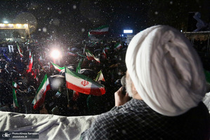 اجتماع مردمی در میدان تجریش تهران