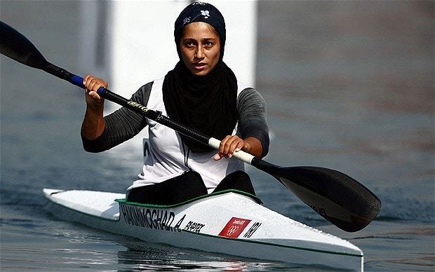 بانوی قایقران همدانی در رقابت های آسیایی آب های آرام مدال برنز گرفت