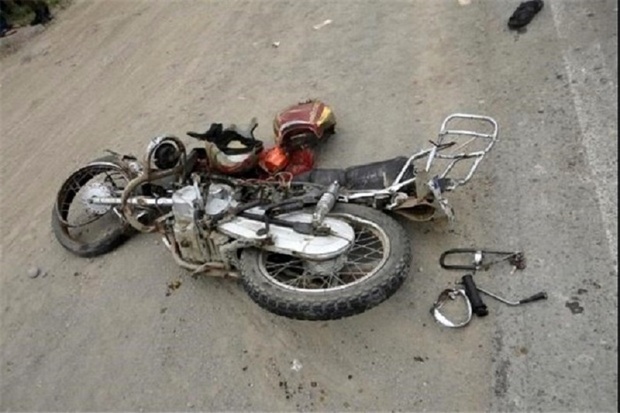 برخورد سمند با موتور سیکلت در تاکستان یک کشته برجای گذاشت