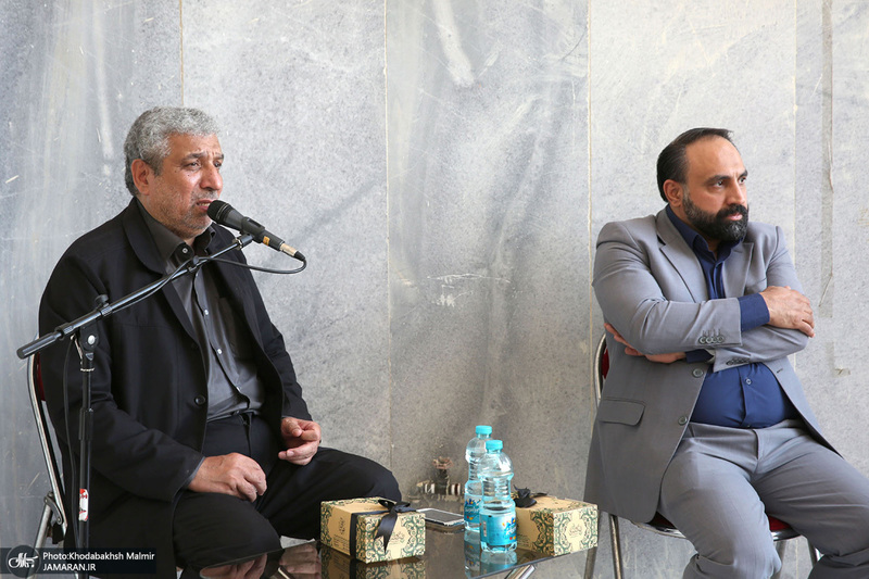 مراسم سالگرد مادر حجت الاسلام و المسلمین ساعدی در حرم امام خمینی‎ (س)