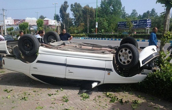 یک کشته و یک زخمی در حادثه رانندگی در شادگان