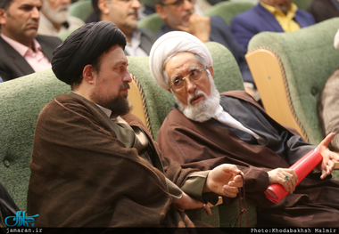 حضور سید حسن خمینی در همایش نقد روش شناسی تاریخ نگاری انقلاب اسلامی