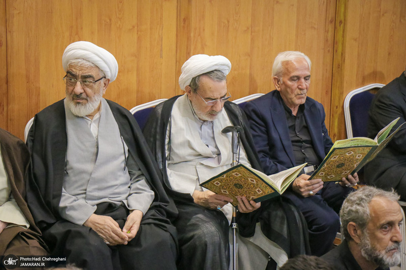 مراسم بزرگداشت آیت موسوی تبریزی در قم