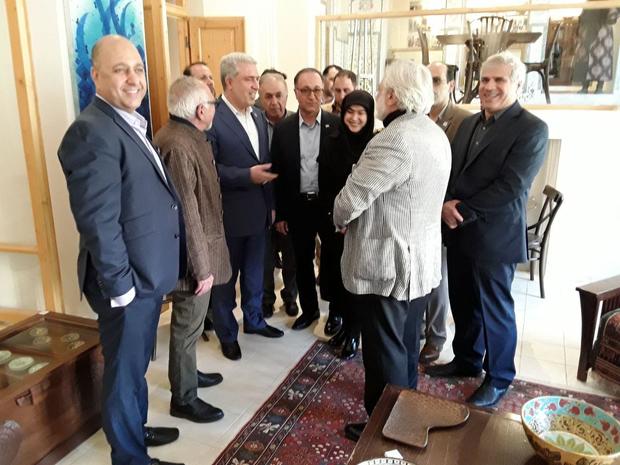 بازدید رئیس سازمان میراث‌ فرهنگی از "خانه صلح‌جو" و "موزه صدای تبریز"