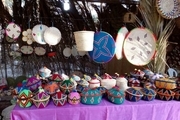 مسافران زمستانی بوشهر از صنایع دستی دالکی بازدید کردند