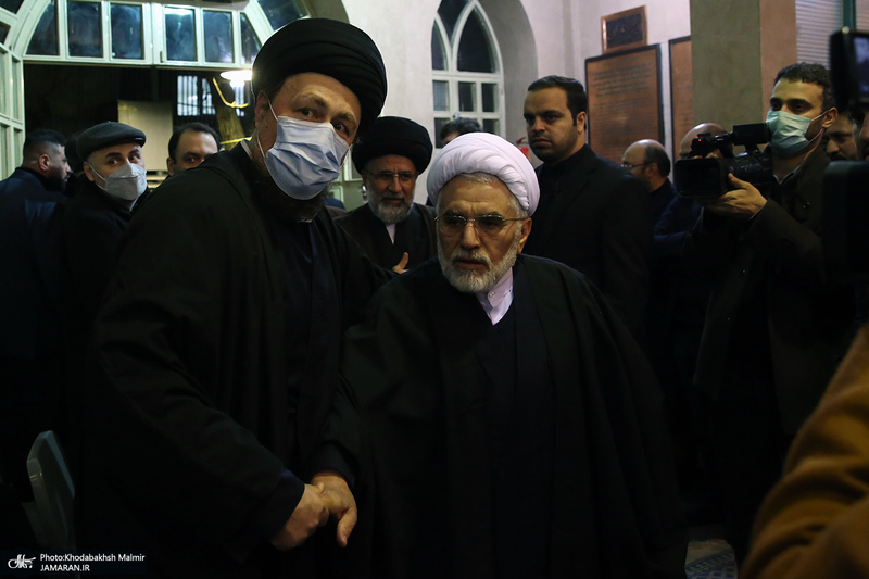 مراسم بزرگداشت آیت الله موسوی بجنوردی (ره) در حسینیه جماران - 2