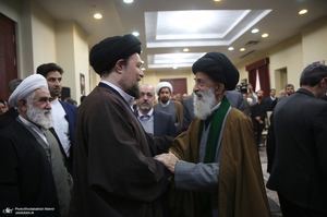 دیدار رئیس، مدیران و کارکنان ستاد اجرایی فرمان امام (ره) با سید حسن خمینی