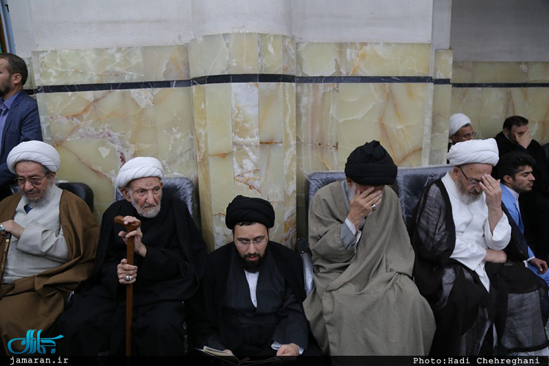 مراسم اولین سالگرد ارحال آیت الله موسوی اردبیلی(ره) 