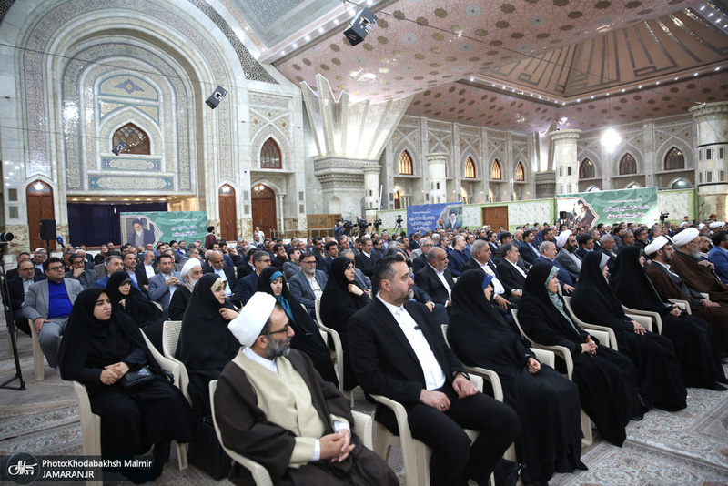 تجدید میثاق رئیس و جمعی از نمایندگان مجلس شورای اسلامی با آرمان‌های امام خمینی(س)-2