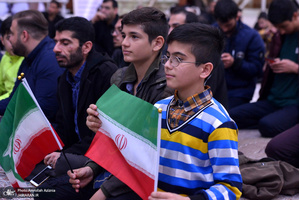 مراسم بزرگداشت روز جمهوری اسلامی در حرم مطهر امام خمینی(س)