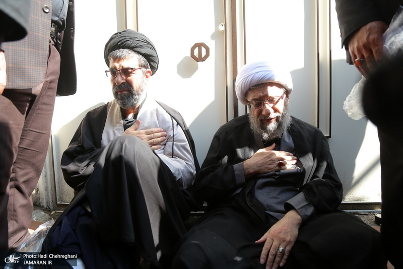 مراسم عزاداری شهادت امام رضا(ع) در بیوت مراجع عظام تقلید