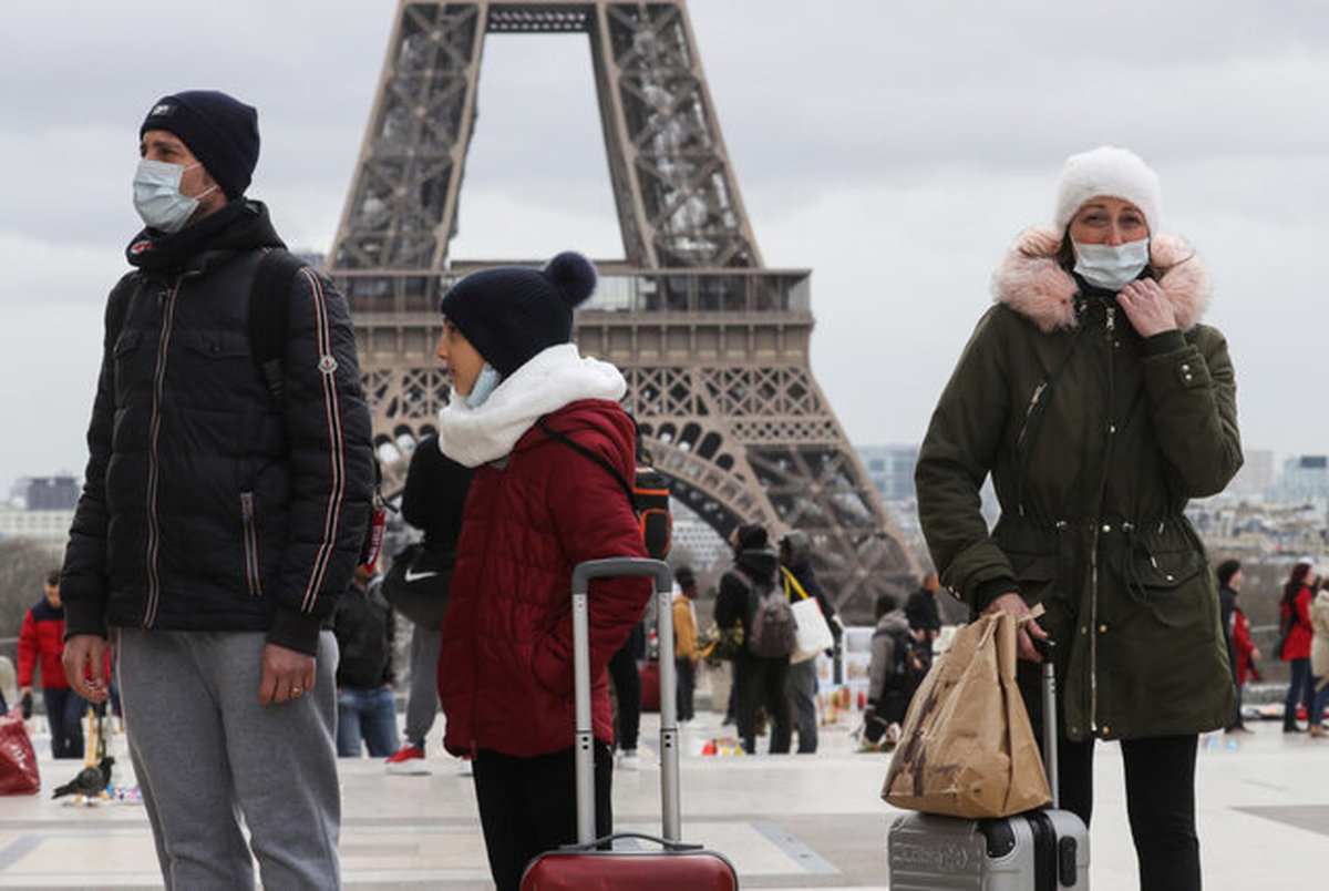 تعداد گردشگران پاریس به دلیل کرونا کاهش یافت
