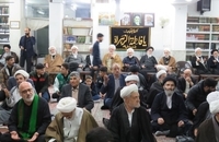 مراسم سوگواری به مناسبت سالروز شهادت حضرت فاطمه زهرا (س) در دفتر آیت الله العظمی صانعی (14)