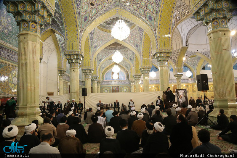 مراسم ختم آیت الله روح الله شاه آبادی(ره)