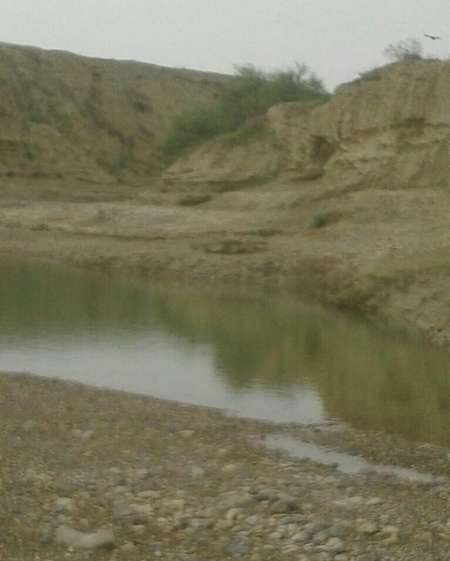 کودک 9ساله در محل تجمیع آب رودخانه اترک مراوه تپه غرق شد